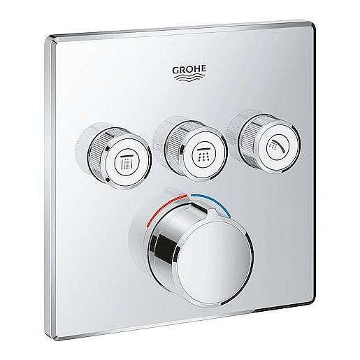 Termostat Grohe Smart Control bez podomítkového tělesa chrom 29149000