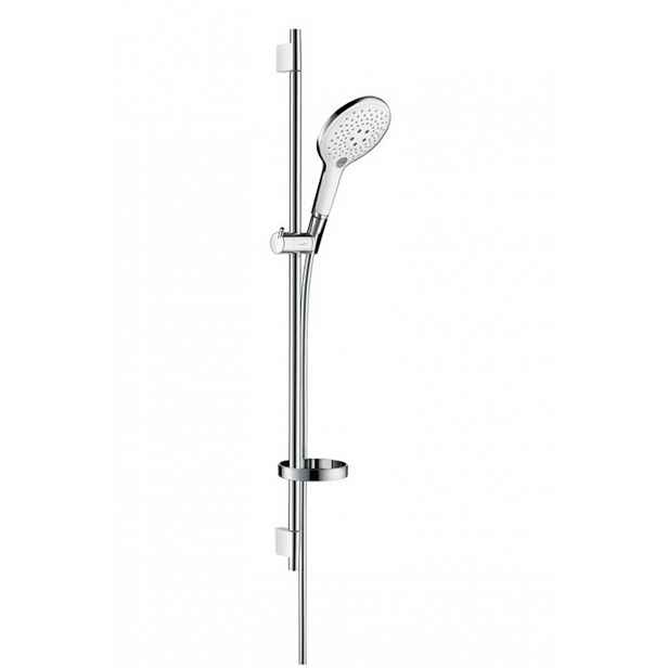 Sprchový set Hansgrohe Raindance Select S s mýdlenkou bílá/chrom 27803400