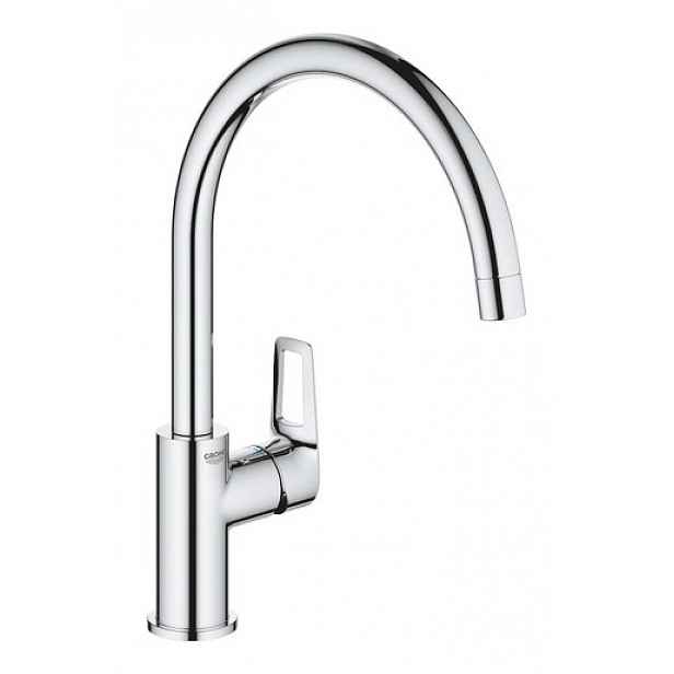 Dřezová baterie Grohe BauLoop 2020 s otočným ramínkem chrom 31232001