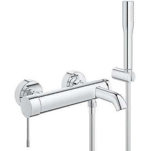 Vanová baterie Grohe Essence New se sprchovým setem 150 mm chrom 33628001