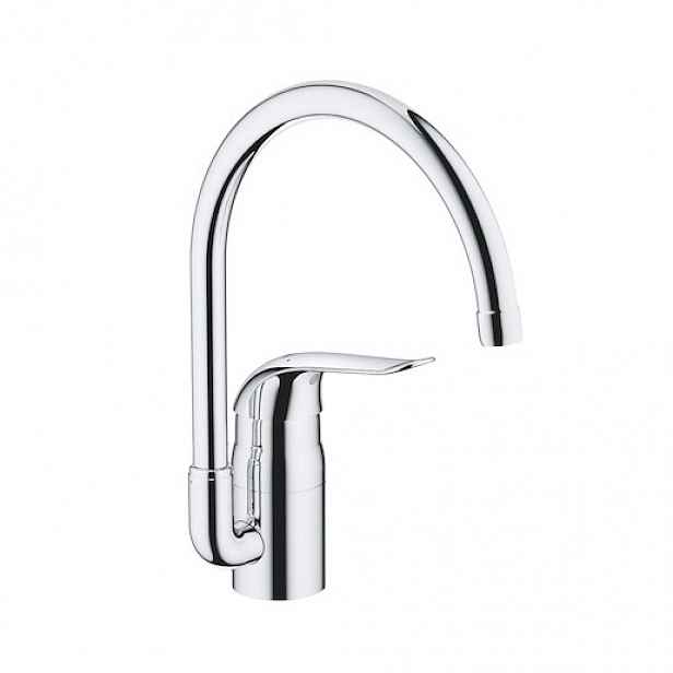 Dřezová baterie Grohe Grohe s otočným raménkem chrom 32786000