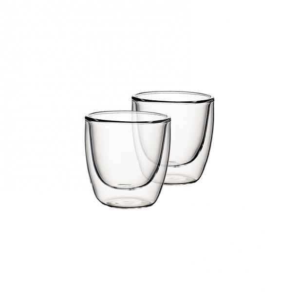 Villeroy & Boch Artesano Hot&Cold Beverages dvoustěnná sklenice na espresso 0,11 l, sada 2 ks