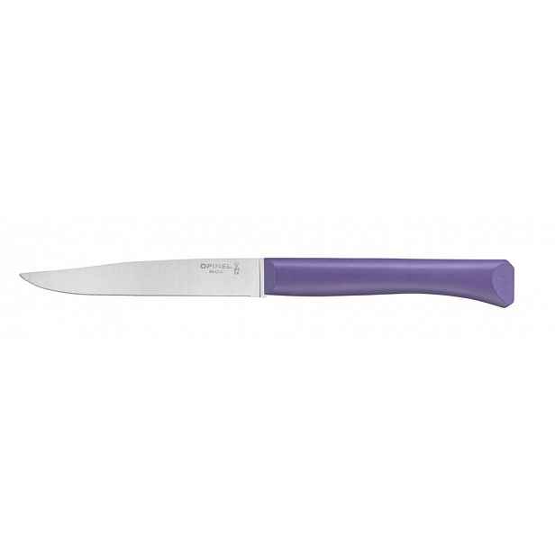 Opinel Bon Appetit steakový nůž s polymerovou rukojetí, fialový, čepel 11 cm 002191