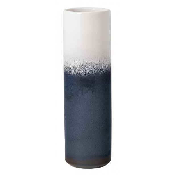 Villeroy & Boch Lave Home bleu kameninová váza Cylinder, 25 cm 10-4286-9235