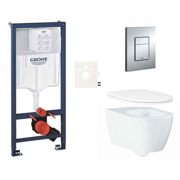 Závěsný wc set do lehkých stěn / předstěnová montáž Grohe Essence SIKOGRSESE