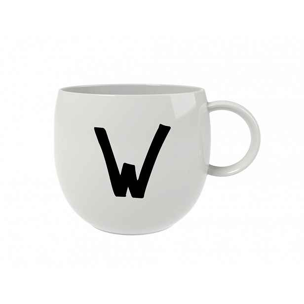 Villeroy & Boch Like hrnek Letters, písmeno W, 0,33 l