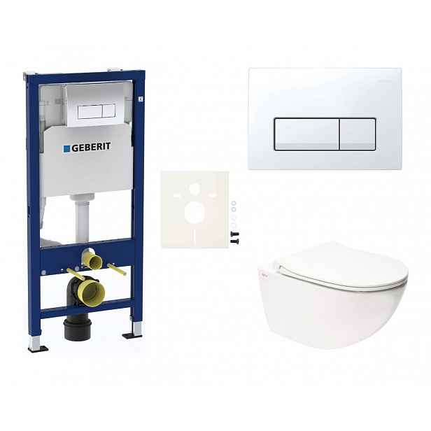 Závěsný wc set do lehkých stěn / předstěnová SAT Infinitio SIKOGESINFD50