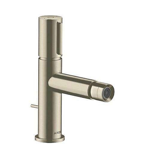 Bidetová baterie Hansgrohe Axor Uno s výpustí kartáčovaný nikl 45210820