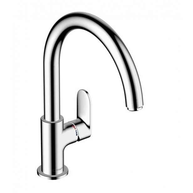 Dřezová baterie Hansgrohe Vernis Blend M35 s otočným ramínkem chrom 71870000