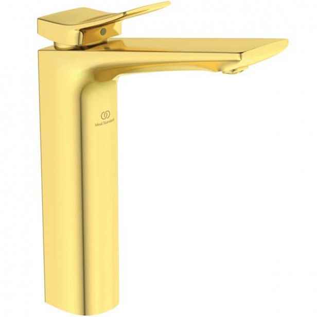 Umyvadlová baterie Ideal Standard Conca bez výpusti brushed gold BC758A2