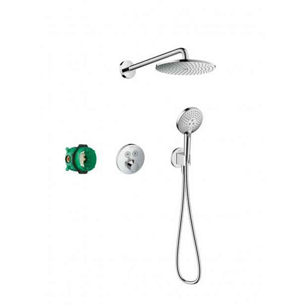 Sprchový systém Hansgrohe Raindance S pod omítku s termostatickou baterií chrom 27951000