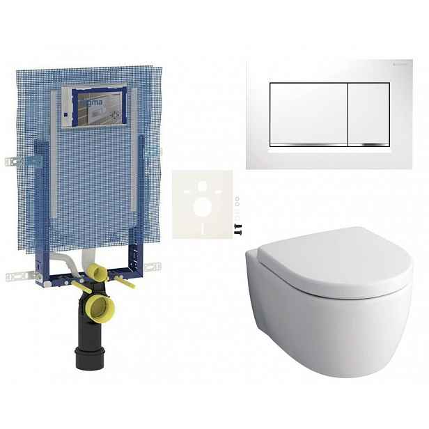 Závěsný wc set k zazdění Geberit iCon SIKOGEZICS30