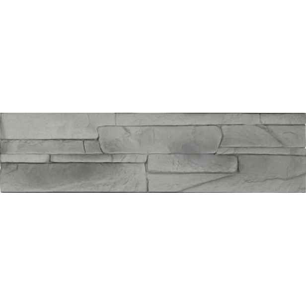 Obklad Fineza Aral Grey 38x10 cm reliéfní ARALGR (bal.0,380 m2)