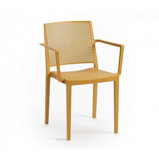 Jídelní židle GRID ARMCHAIR Rojaplast Hořčicová