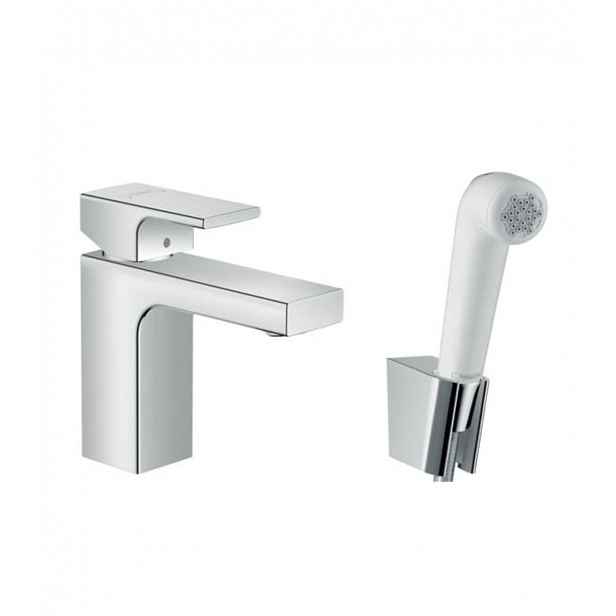 Umyvadlová baterie Hansgrohe Vernis Shape s bidetovou sprškou chrom 71216000