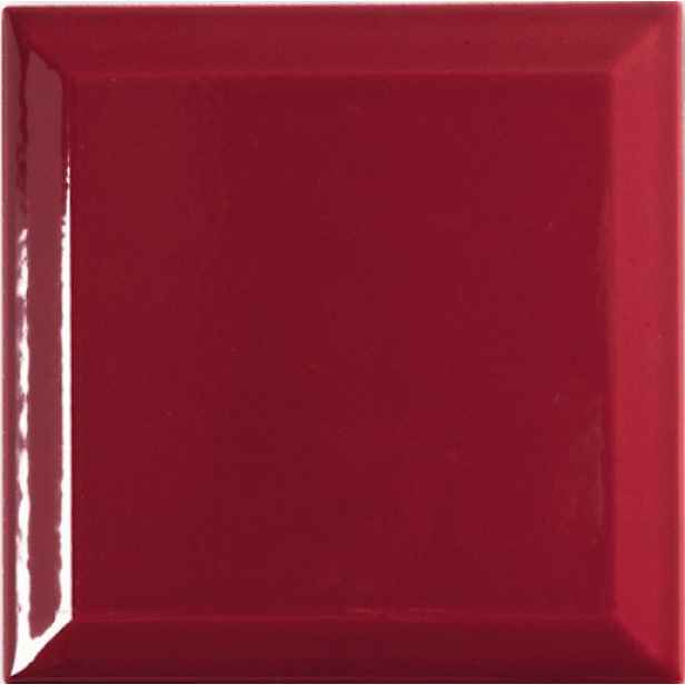 Dlažba Tonalite Diamante bordeaux diamant 15x15 cm lesk DIA562