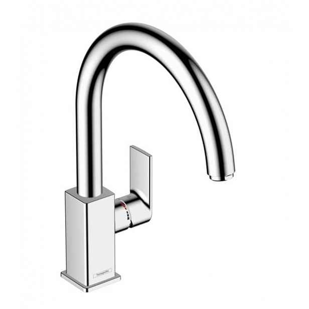 Dřezová baterie Hansgrohe Vernis Shape M35 s otočným ramínkem chrom 71871000