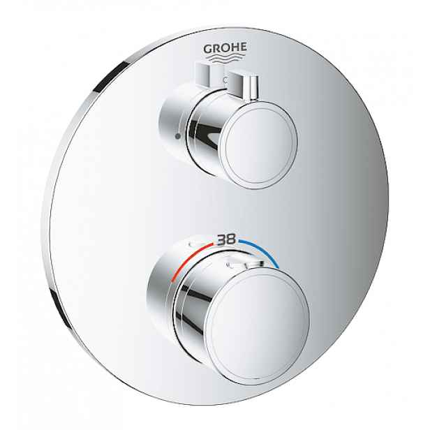 Termostat Grohe Grohtherm bez podomítkového tělesa chrom 24075000