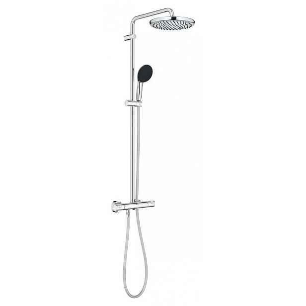 Sprchový systém Grohe Vitalio Start System s termostatickou baterií chrom 26677001