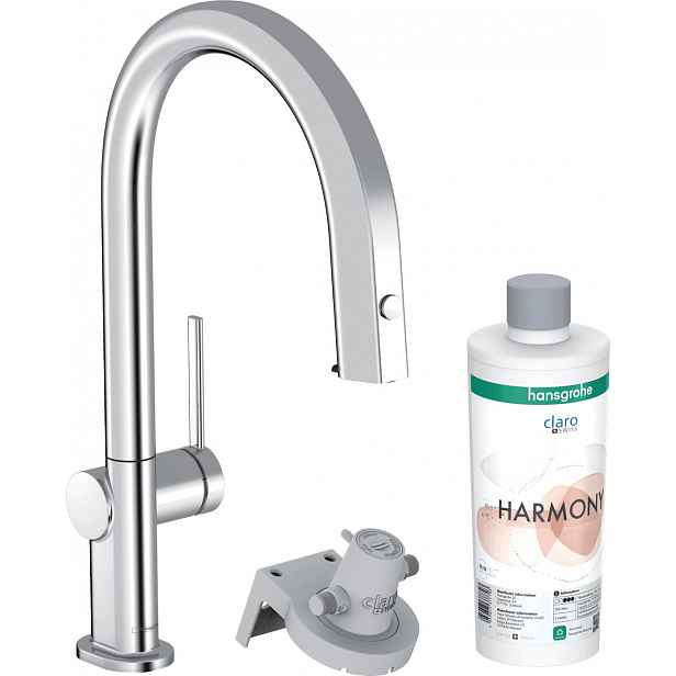 Dřezová baterie Hansgrohe Aqittura bez výpusti chrom 76800000