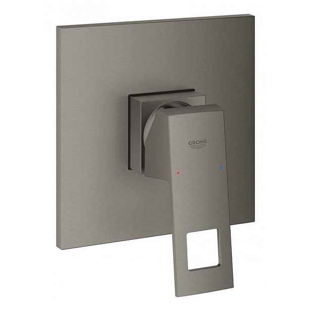 Sprchová baterie Grohe EUROCUBE bez podomítkového tělesa kartáčovaný Hard Graphite 24061AL0