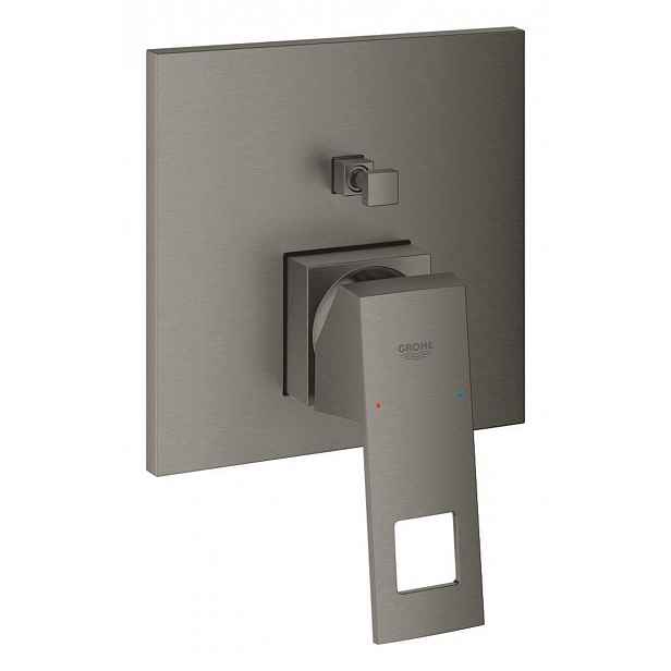 Vanová baterie Grohe EUROCUBE bez podomítkového tělesa kartáčovaný Hard Graphite 24062AL0