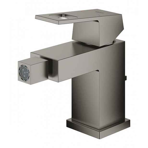 Bidetová baterie Grohe EUROCUBE s výpustí kartáčovaný Hard Graphite 23138AL0