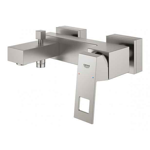 Vanová baterie Grohe EUROCUBE bez sprchového setu 150 mm supersteel 23140DC0