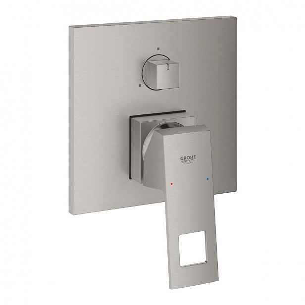 Vanová baterie Grohe EUROCUBE bez podomítkového tělesa supersteel 24094DC0