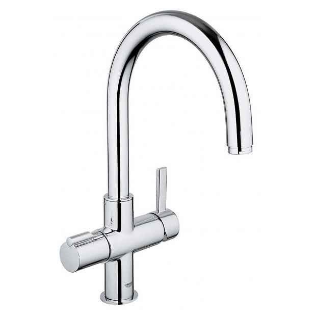 Dřezová baterie Grohe RED chrom 30033000