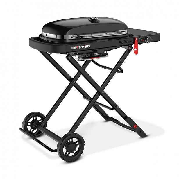 Weber Plynový gril Traveler LP Stealth, black edition 9013075