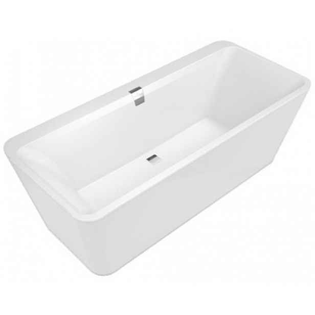 Volně stojící vana Villeroy & Boch Squaro 180x80 cm litý mramor UBQ180SQE7PDV-01