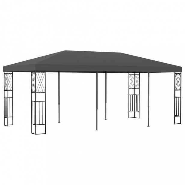 Zahradní altán 3 x 6 m Dekorhome Krémová