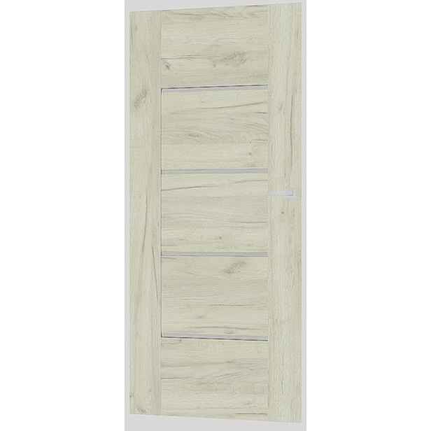 Interiérové dveře Naturel Torino levé 80 cm dub craft bělený TORINO3DCB80L