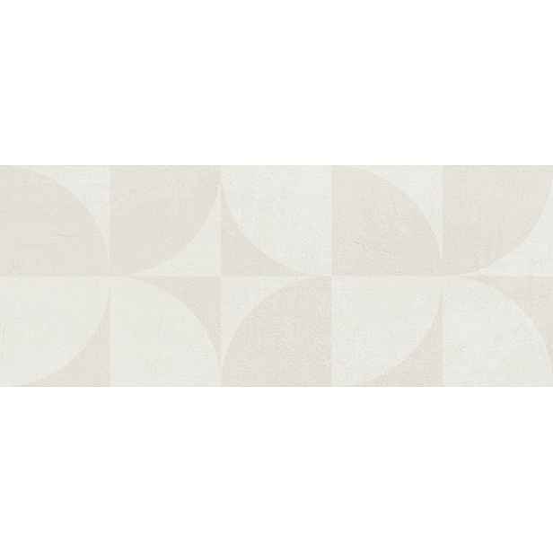 Obklad Del Conca Espressione bianco luna 20x50 cm mat 54ES10LU