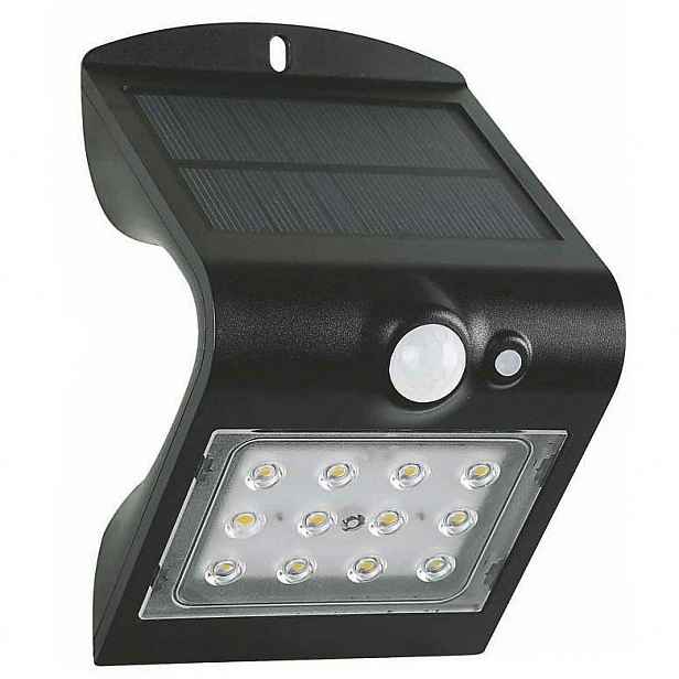 Svítidlo LED solární s čidlem Greenlux FOX SOLAR, 1,5 W