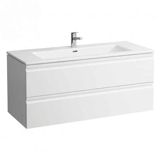 Koupelnová skříňka s umyvadlem Laufen Laufen PRO S 120x54,5x50 cm bílá lesk H8619674751041