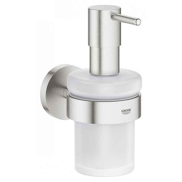 Dávkovač mýdla Grohe Essentials supersteel 40448DC1