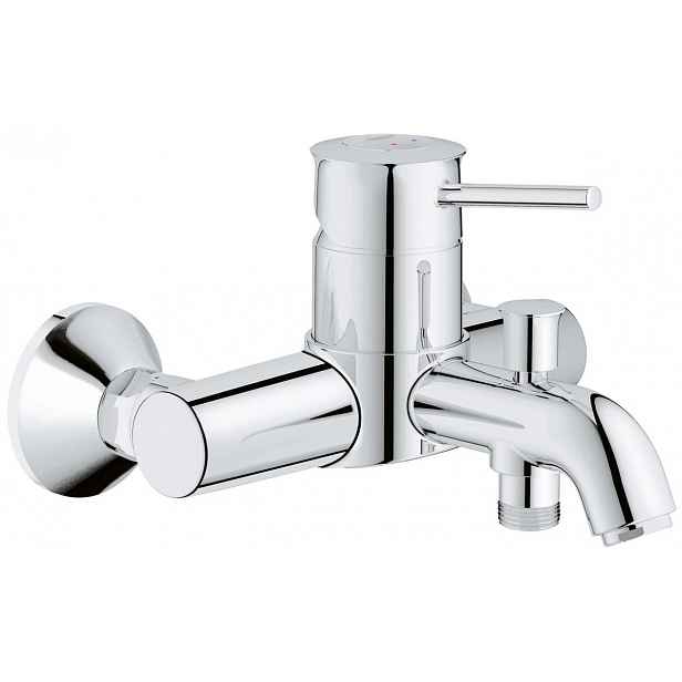 Vanová baterie Grohe BauClassic bez sprchového setu 150 mm chrom 32865000